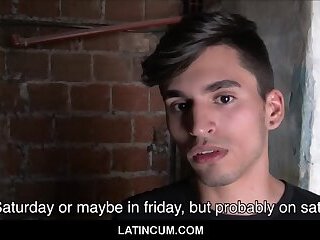 Amateur Skinny Young Latino Twink Boy Fucked On Job Site POV